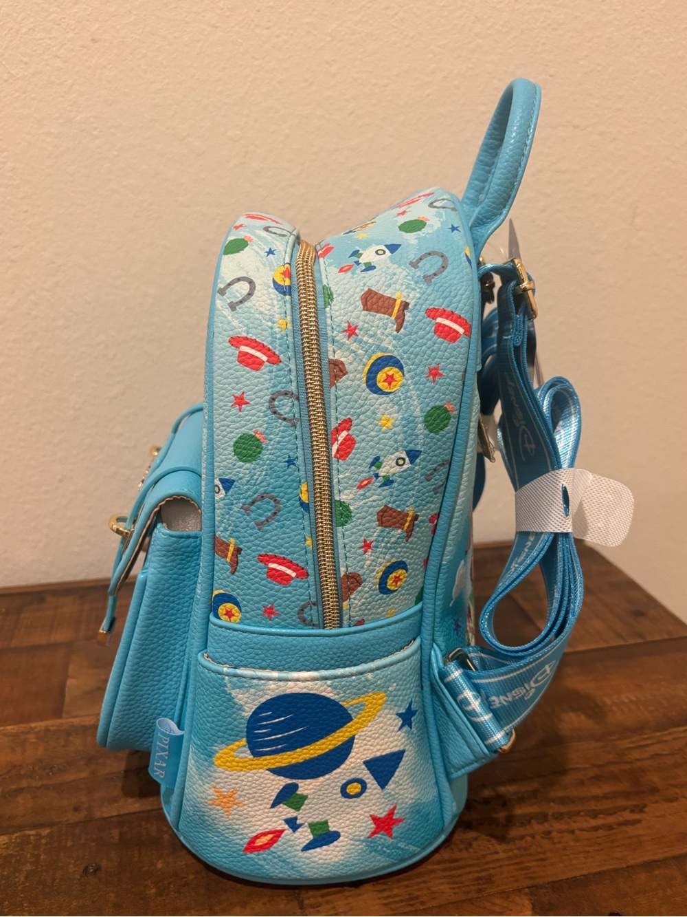 Wonda Pop x Toy Story Light Blue Kids Mini Backpack - Picture 6 of 11